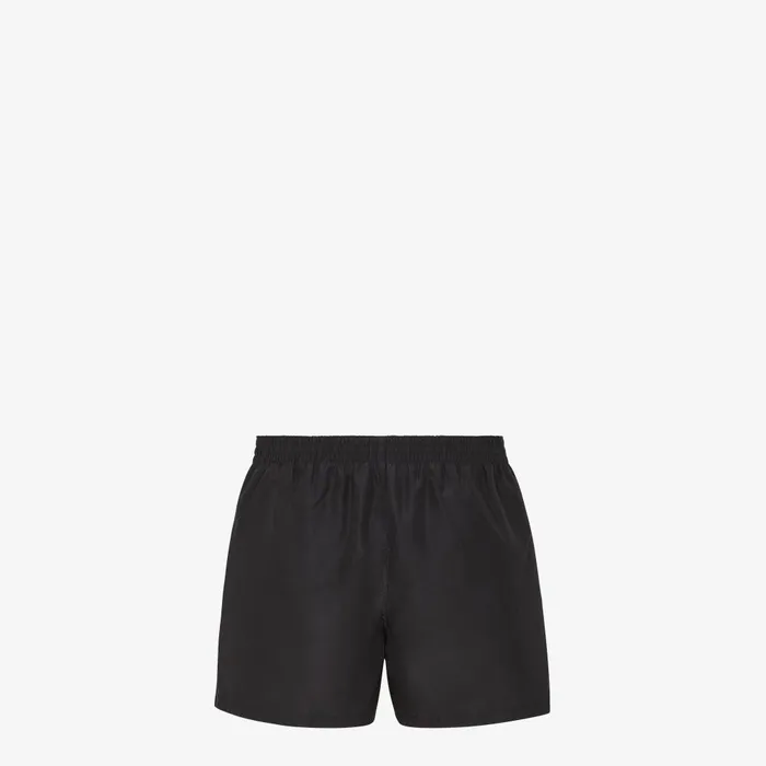 Fendi Swimwear Swim Shorts Black Nylon Swim Shorts 8211 Men