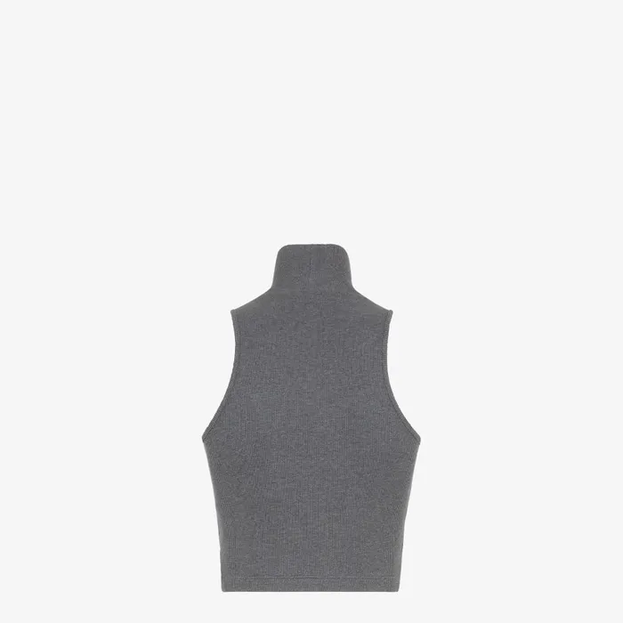 Fendi Tops and Shirts Top Gray Cotton Top 8211 Women