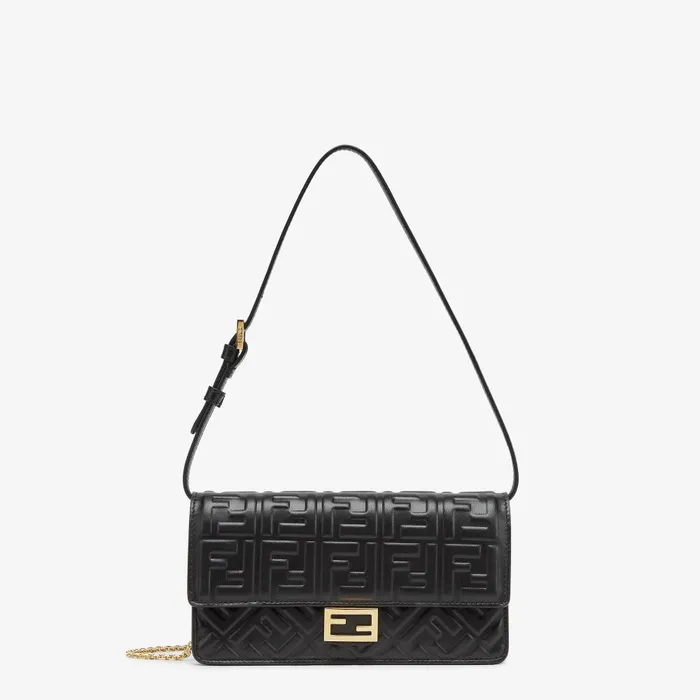 Fendi Wallets On Chain Wallet On Chain Baguette Black Nappa Leather Wallet 8211 Women Fendi Wallets On Chain Wallet On Chain Baguette Black Nappa Leather Wallet 8211 Women