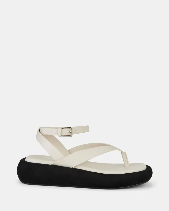 Flatforms NOVO Shoes Women TAHNEY CREAM Sandals