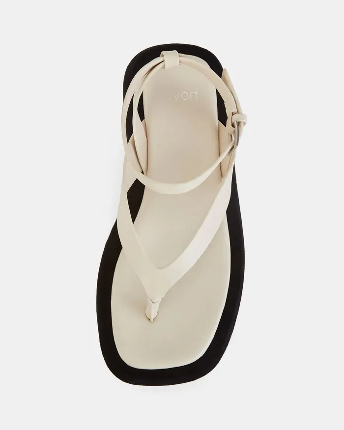 Flatforms NOVO Shoes Women TAHNEY CREAM Sandals