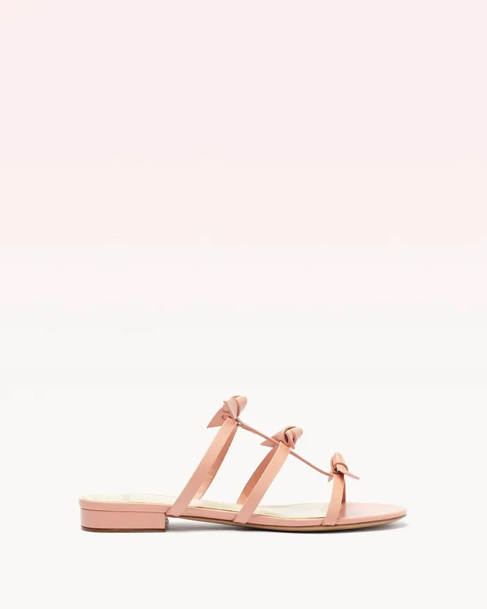 Flats Women Alexandre Birman Slim Lolita Slide Rose Pink