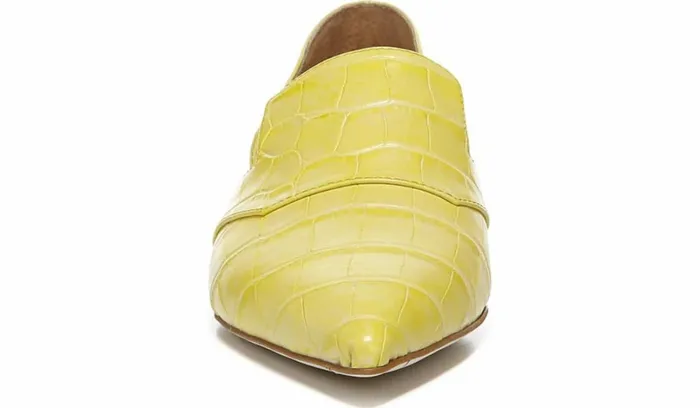 Flats Women Franco Sarto Sarto Toby D039Orsay Flat Lemonade Leather