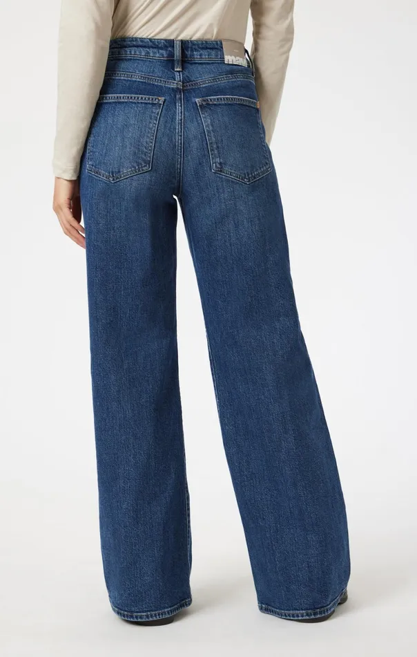 Florida Wide Leg In Midnight Classic Blue Women Mavi Jeans Denim Florida Wide Leg In Midnight Classic Blue Women Mavi Jeans Denim