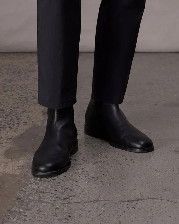 Footwear Men Rag and Bone Enzo Leather Boot Black