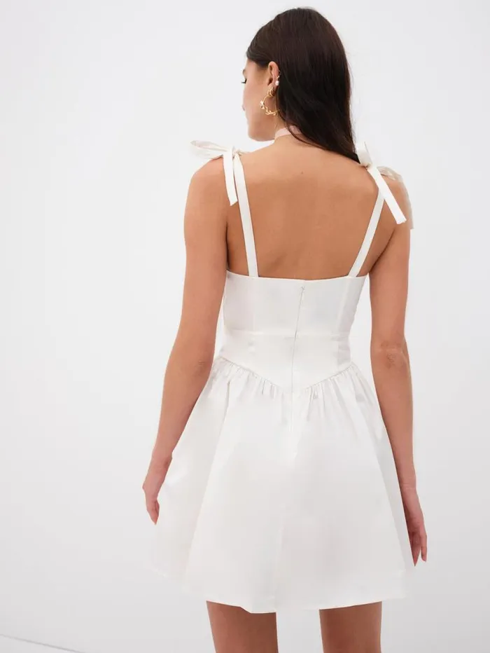 For Love and Lemons Dresses Jessie Mini Dress White 8211 Women For Love and Lemons Dresses Jessie Mini Dress White 8211 Women