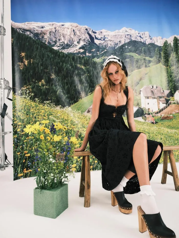 For Love and Lemons Dresses Nicola Midi Dress Black 8211 Women For Love and Lemons Dresses Nicola Midi Dress Black 8211 Women