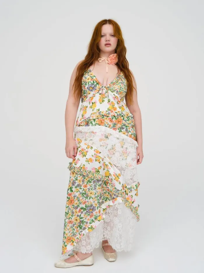 For Love and Lemons Dresses Rosalyn Maxi Dress Green Marigold 8211 Women For Love and Lemons Dresses Rosalyn Maxi Dress Green Marigold 8211 Women