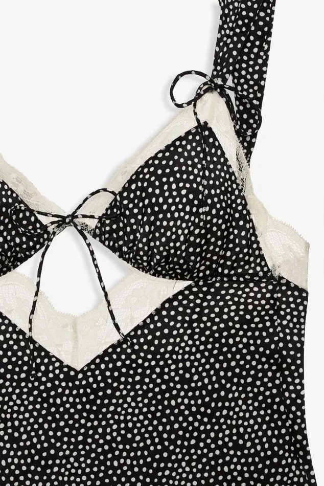 For Love and Lemons Lingerie Evangeline Midi Slip Dress Black 8211 Women For Love and Lemons Lingerie Evangeline Midi Slip Dress Black 8211 Women
