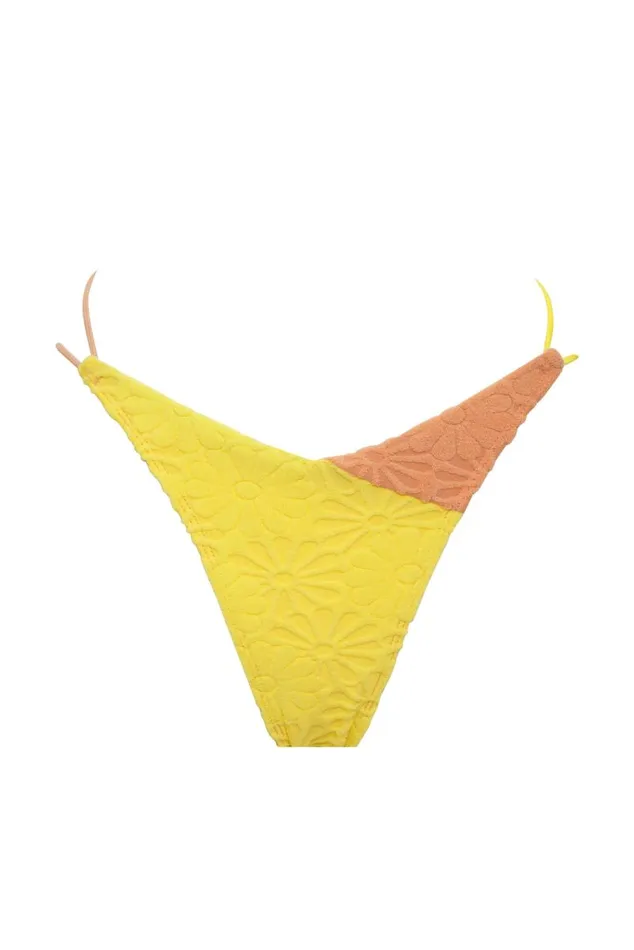 For Love and Lemons Swim Coraline Swim Bottom Yellow 8211 Women