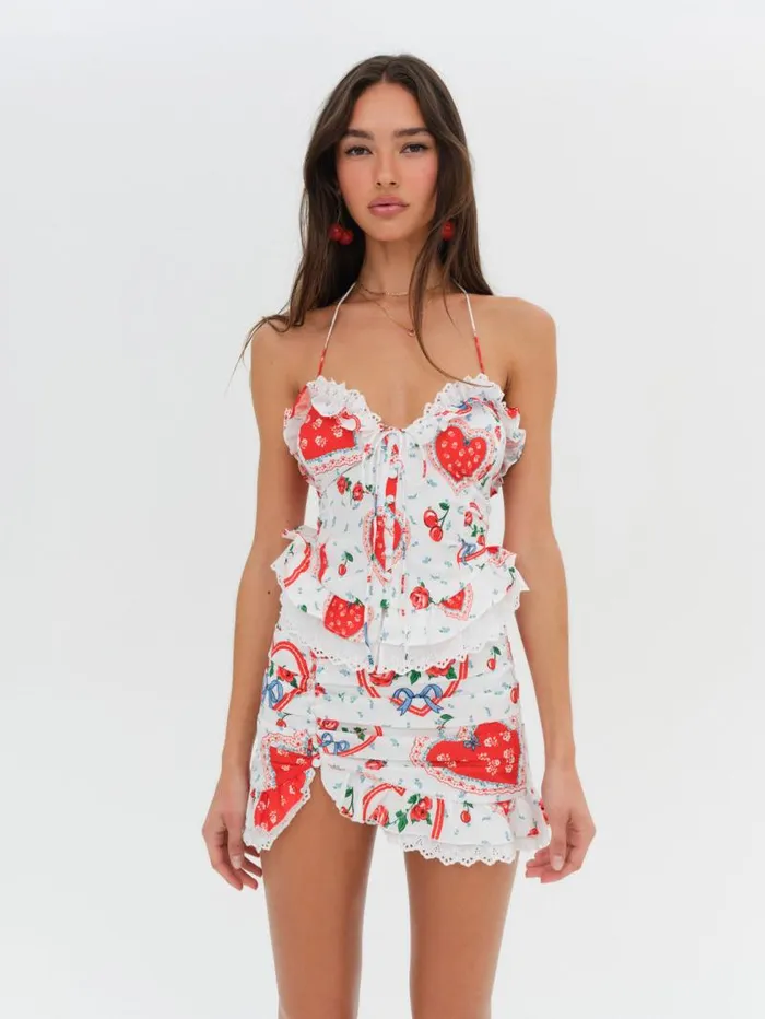 For Love and Lemons Tops Daisy Mae Top White 8211 Women