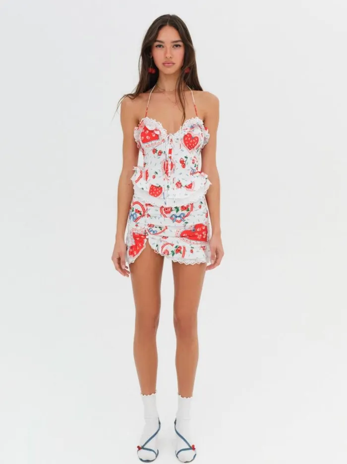 For Love and Lemons Tops Daisy Mae Top White 8211 Women