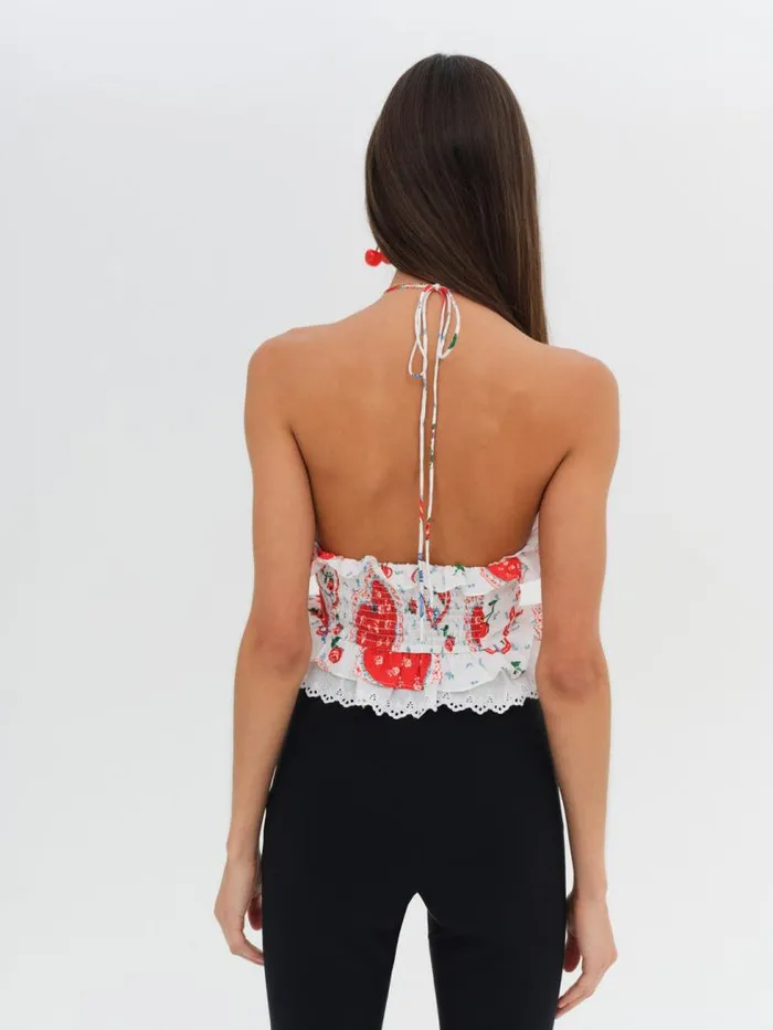 For Love and Lemons Tops Daisy Mae Top White 8211 Women