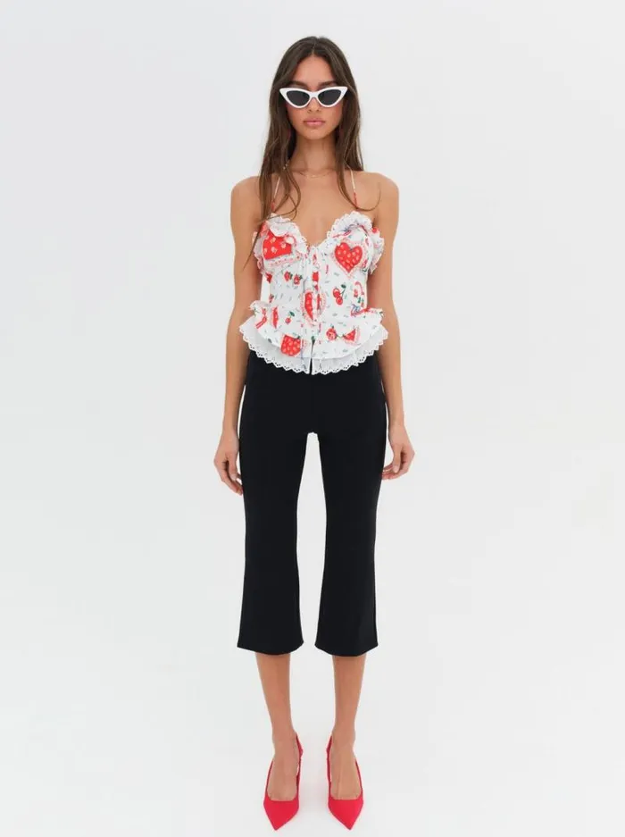 For Love and Lemons Tops Daisy Mae Top White 8211 Women