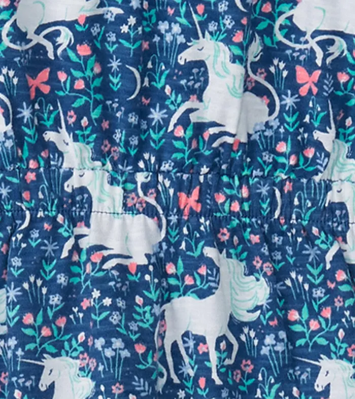 Girls Unicorn Garden Relaxed Dress Hatley