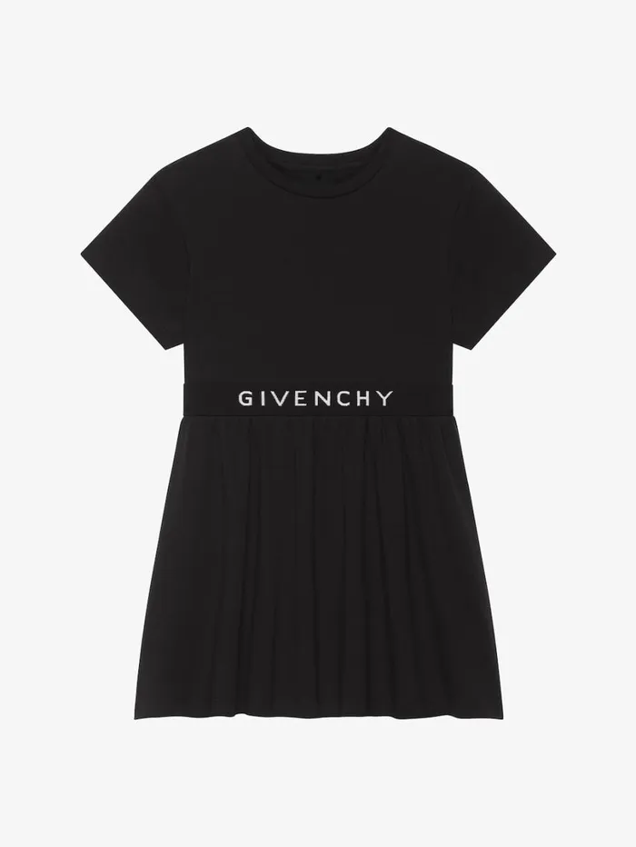 Givenchy Dress In Cotton Black Women Girl 4 To 12 Years