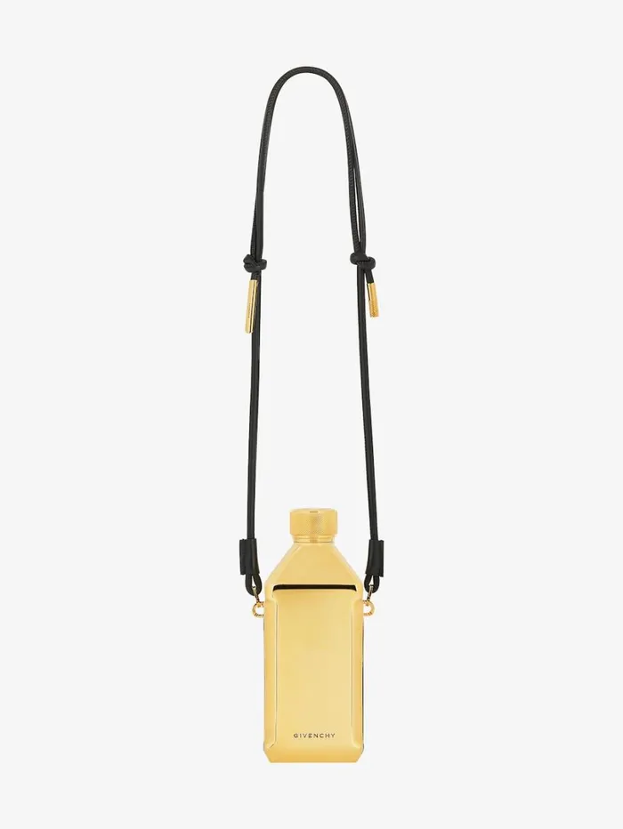 Givenchy GIVENCHY 4G Flask With Strap Golden Yellow WomenMen Belts Givenchy GIVENCHY 4G Flask With Strap Golden Yellow WomenMen Belts