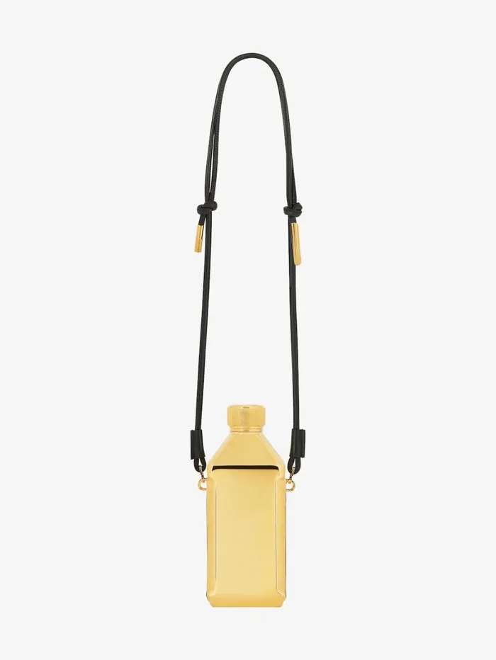 Givenchy GIVENCHY 4G Flask With Strap Golden Yellow WomenMen Belts Givenchy GIVENCHY 4G Flask With Strap Golden Yellow WomenMen Belts