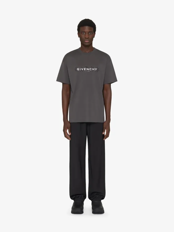Givenchy GIVENCHY Reverse Tshirt In Cotton With Tarot Print Rosewood Men TShirts