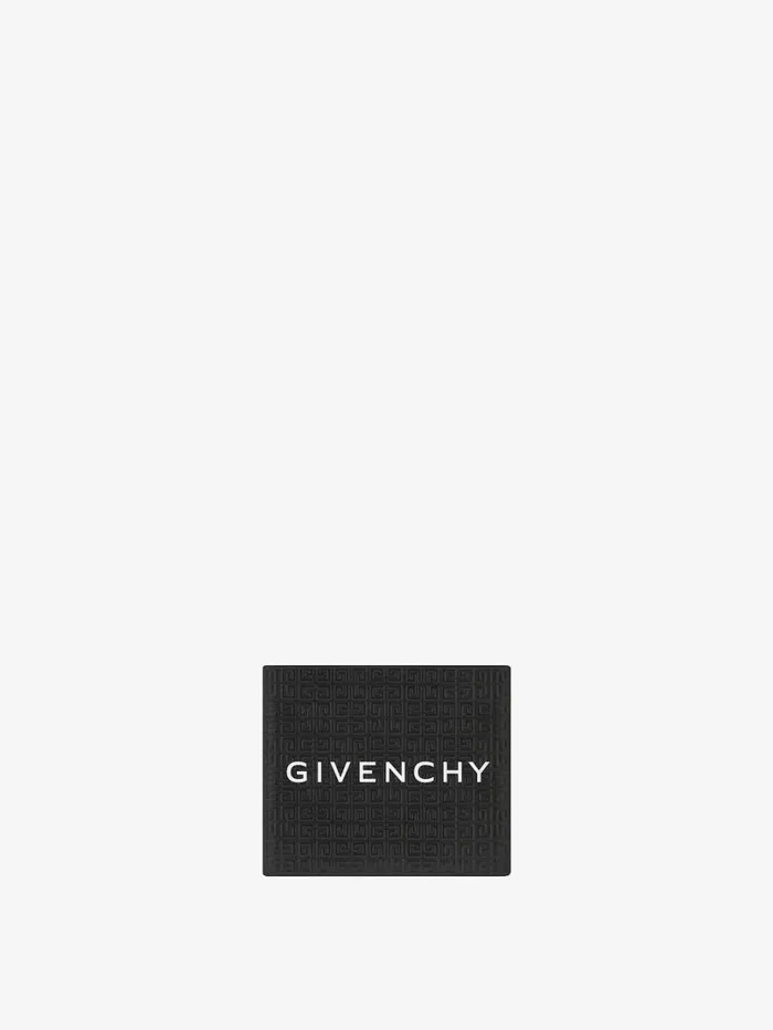 Givenchy GIVENCHY Wallet In 4G Micro Leather Black Men Wallets and Card Holders
