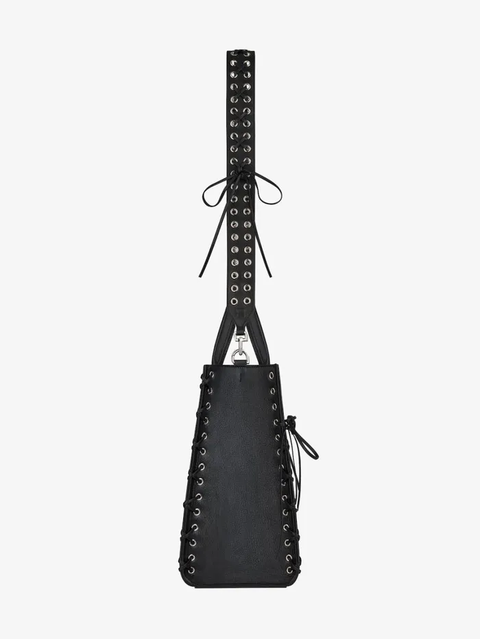 Givenchy Medium GTote Shopping Bag In Corset Style Leather Black Women Shoulder Bags Givenchy Medium GTote Shopping Bag In Corset Style Leather Black Women Shoulder Bags