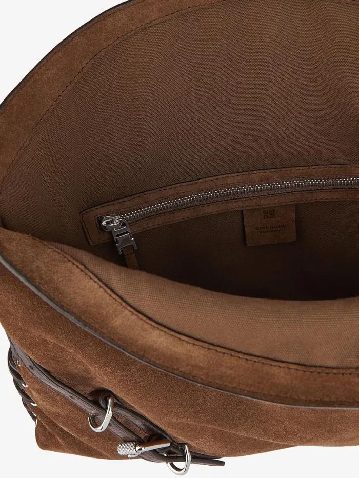 Givenchy Medium Voyou Boyfriend Bag In Corset Style Suede Walnut Brown Women Crossbody Bags Givenchy Medium Voyou Boyfriend Bag In Corset Style Suede Walnut Brown Women Crossbody Bags