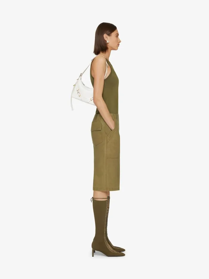 Givenchy Mini Voyou Bag In Leather Ivory Women Crossbody Bags Givenchy Mini Voyou Bag In Leather Ivory Women Crossbody Bags