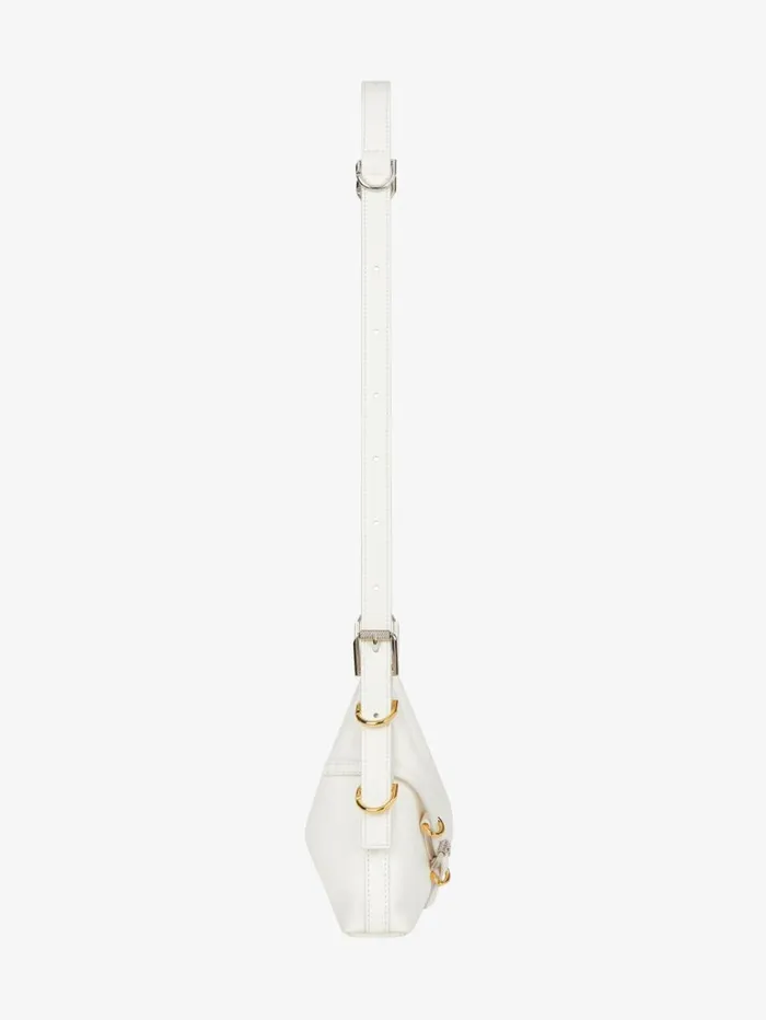 Givenchy Mini Voyou Bag In Leather Ivory Women Crossbody Bags Givenchy Mini Voyou Bag In Leather Ivory Women Crossbody Bags