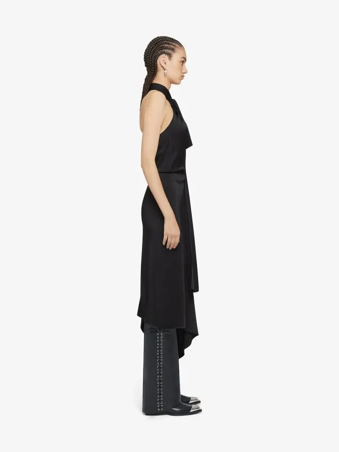 Givenchy Shark Lock Cowboy Boots In Corset Style Leather Black Women Shark Lock Givenchy Shark Lock Cowboy Boots In Corset Style Leather Black Women Shark Lock