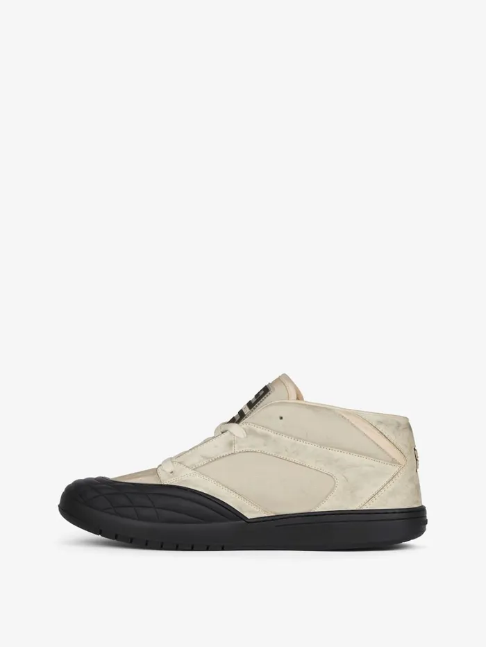 Givenchy Skate Sneakers In Nubuck And Synthetic Fiber White Men Sneakers Givenchy Skate Sneakers In Nubuck And Synthetic Fiber White Men Sneakers