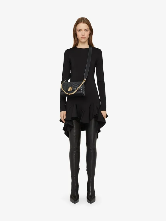 Givenchy Small 4G Soft Bag In Quilted Leather With Chain Black Women Crossbody Bags Givenchy Small 4G Soft Bag In Quilted Leather With Chain Black Women Crossbody Bags