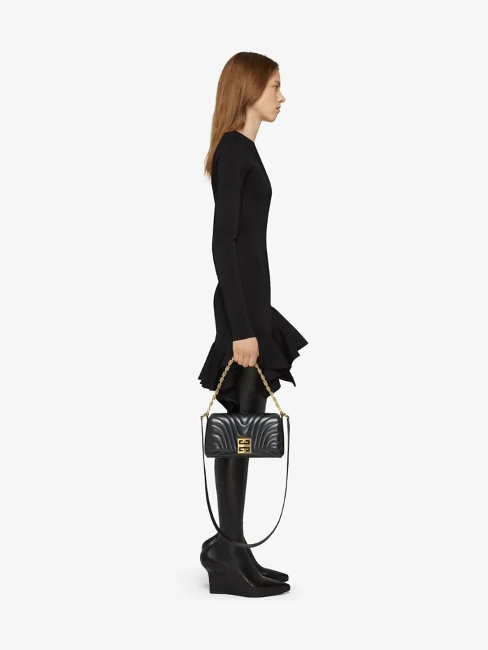 Givenchy Small 4G Soft Bag In Quilted Leather With Chain Black Women Crossbody Bags Givenchy Small 4G Soft Bag In Quilted Leather With Chain Black Women Crossbody Bags