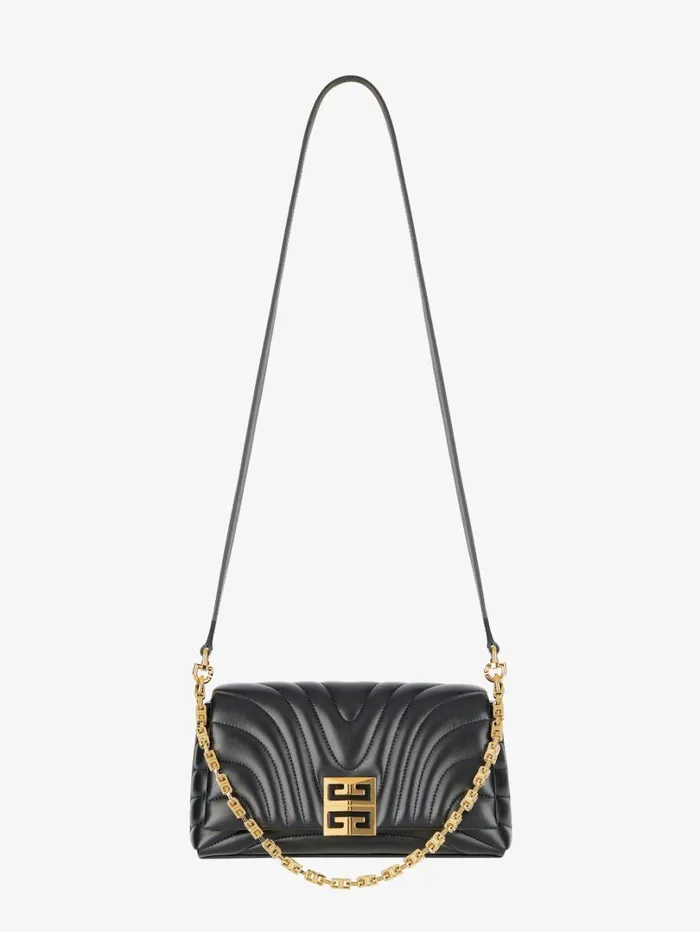 Givenchy Small 4G Soft Bag In Quilted Leather With Chain Black Women Crossbody Bags Givenchy Small 4G Soft Bag In Quilted Leather With Chain Black Women Crossbody Bags