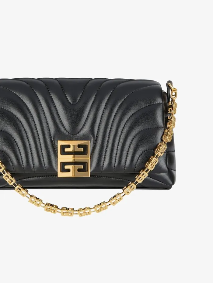 Givenchy Small 4G Soft Bag In Quilted Leather With Chain Black Women Crossbody Bags Givenchy Small 4G Soft Bag In Quilted Leather With Chain Black Women Crossbody Bags