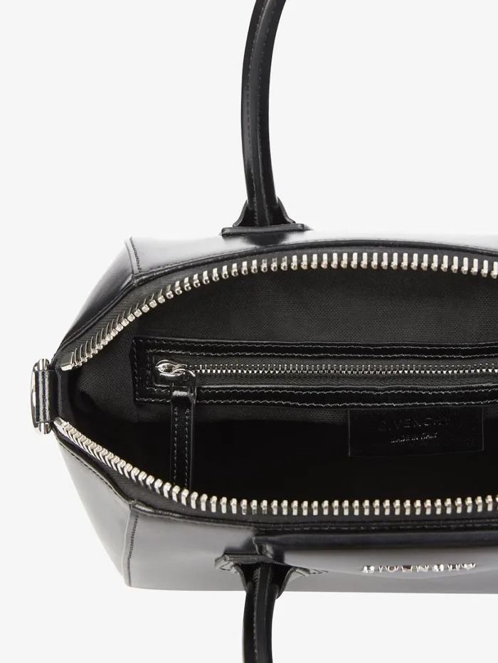 Givenchy Small Antigona Bag In Box Leather Black Women Antigona Givenchy Small Antigona Bag In Box Leather Black Women Antigona