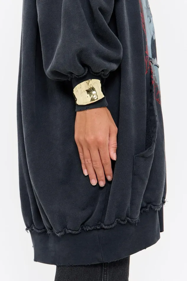 Golden Textured Leaf Bracelet Gold Women Bimba Y Lola Jewelry Golden Textured Leaf Bracelet Gold Women Bimba Y Lola Jewelry