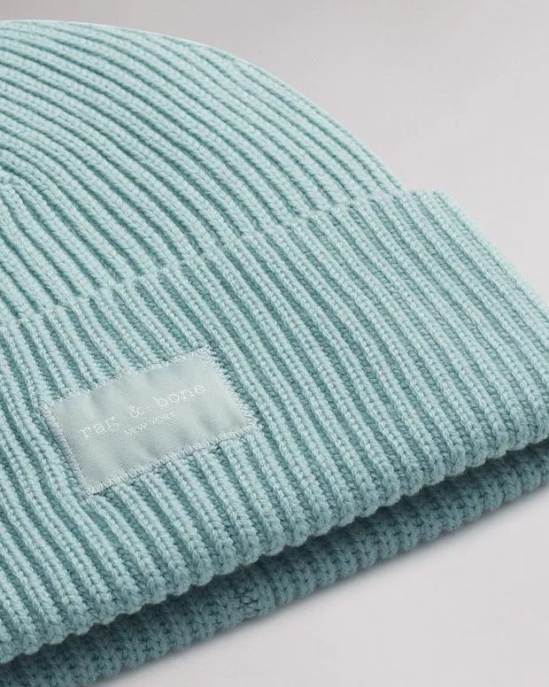 Hats and Gloves Women Rag and Bone Blake Beanie Mint