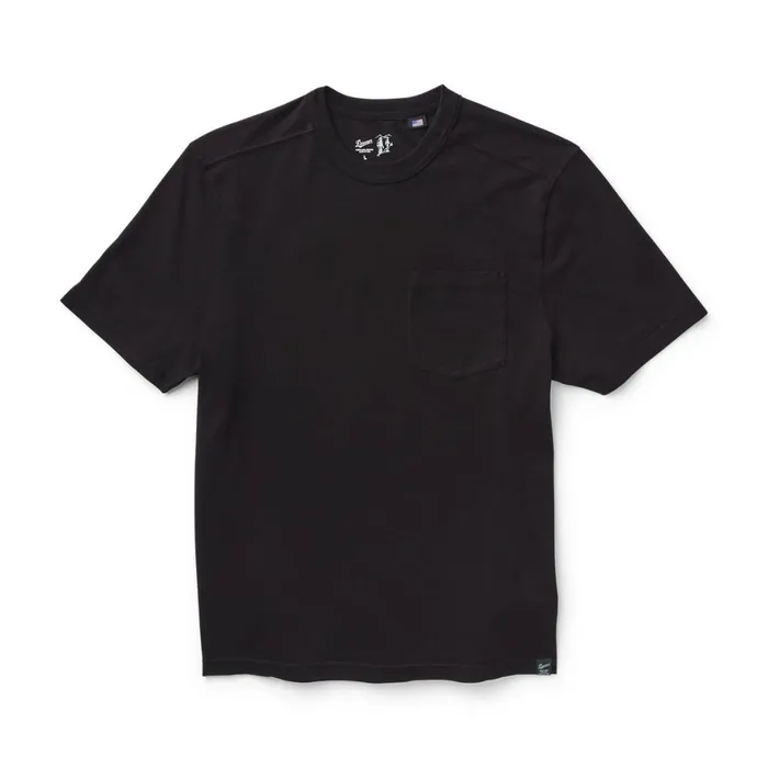 Heavyweight Pocket Tee Black Men Danner Shirts