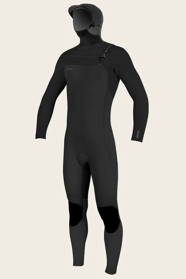 HYPERFREAK 43MM CHEST ZIP FULL WETSUIT W HOOD Blackblack Men O039NEILL Men039S Wetsuits