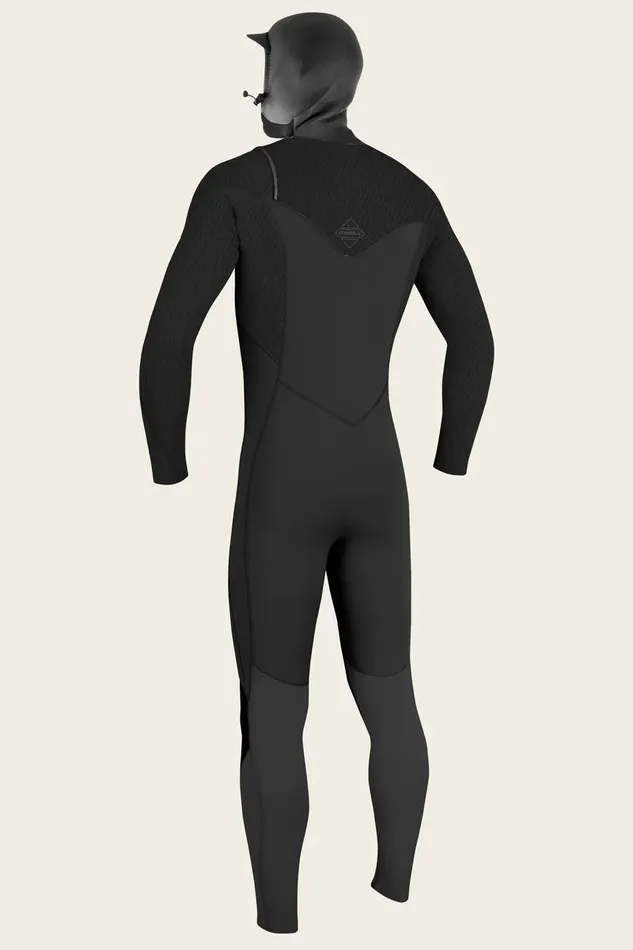 HYPERFREAK 43MM CHEST ZIP FULL WETSUIT W HOOD Blackblack Men O039NEILL Men039S Wetsuits