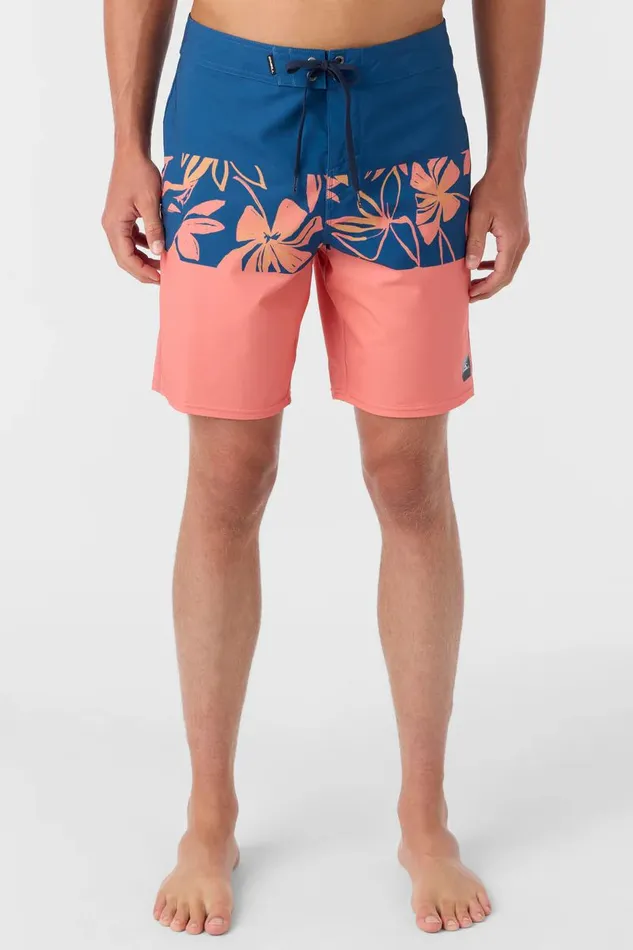 HYPERFREAK HEAT BLOCK 19034 BOARDSHORTS Crabapple Men O039NEILL Length