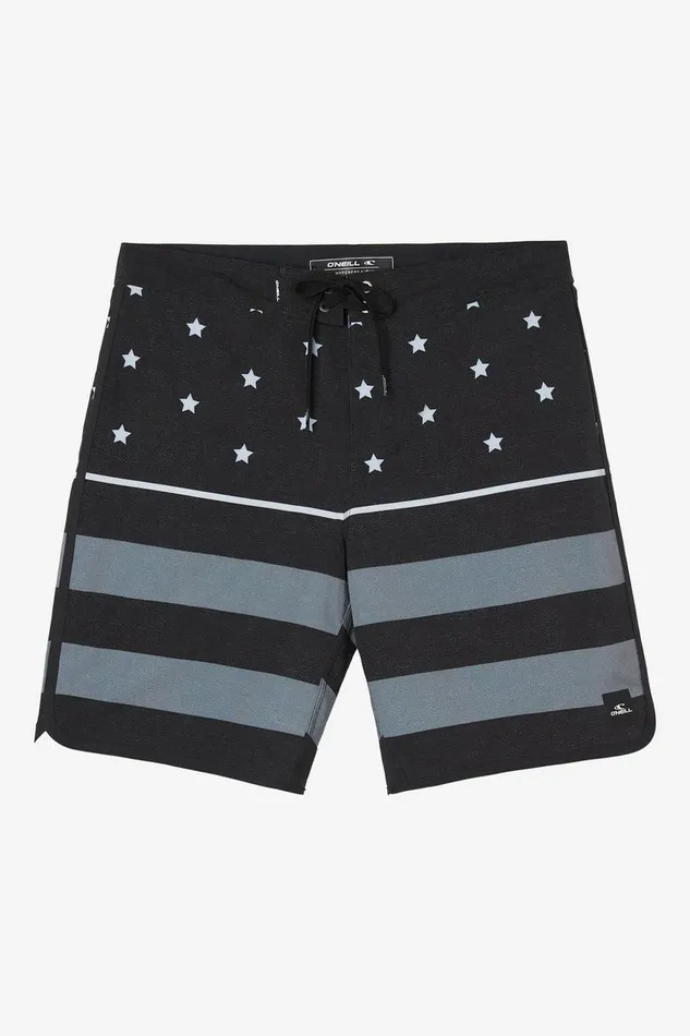 HYPERFREAK MYSTO SCALLOP FLAG 19034 BOARDSHORTS Men O039NEILL Print Style
