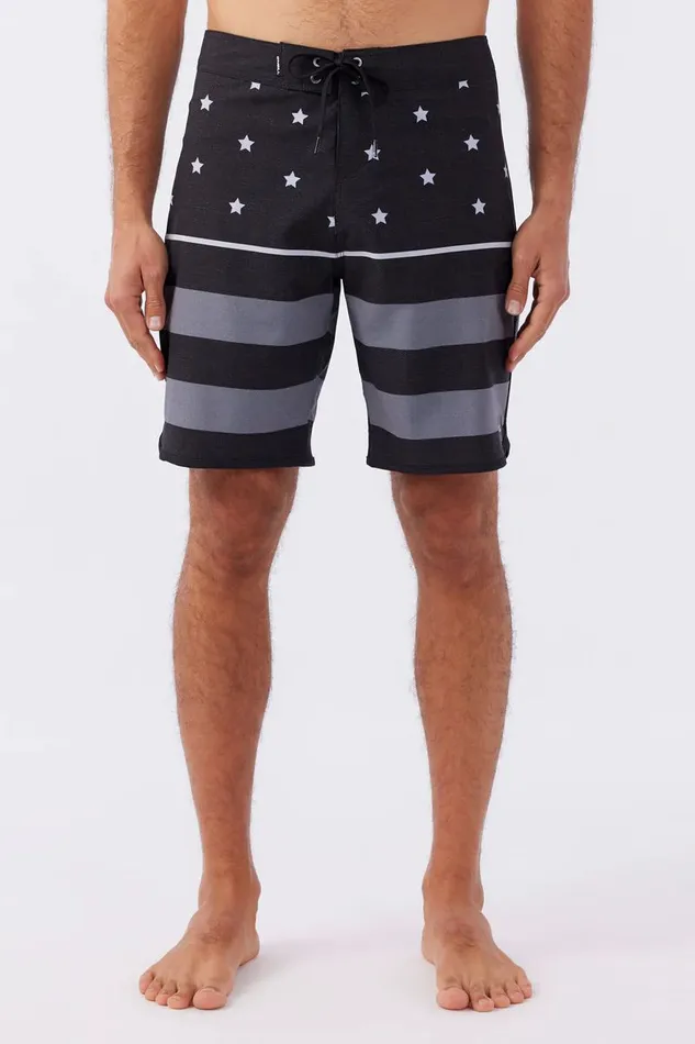 HYPERFREAK MYSTO SCALLOP FLAG 19034 BOARDSHORTS Men O039NEILL Print Style