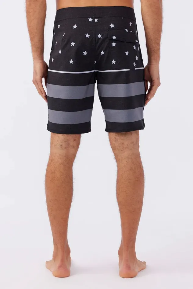 HYPERFREAK MYSTO SCALLOP FLAG 19034 BOARDSHORTS Men O039NEILL Print Style