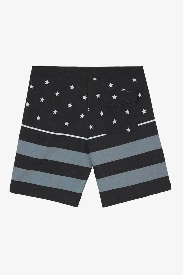 HYPERFREAK MYSTO SCALLOP FLAG 19034 BOARDSHORTS Men O039NEILL Print Style