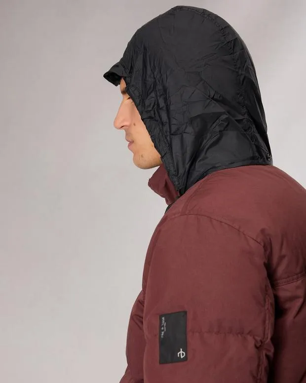 Jackets and Coats Men Rag and Bone Bubble Down Jacket Mahogany