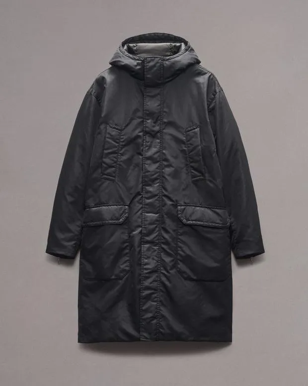 Jackets and Coats Men Rag and Bone Clint Duffle Coat Black