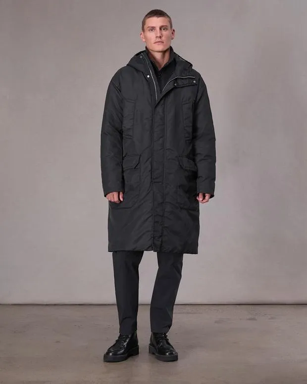 Jackets and Coats Men Rag and Bone Clint Duffle Coat Black