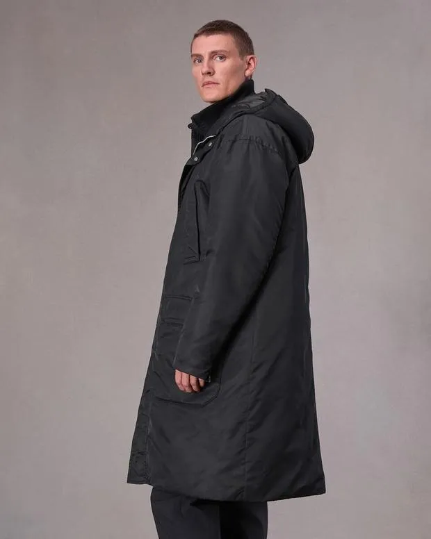 Jackets and Coats Men Rag and Bone Clint Duffle Coat Black