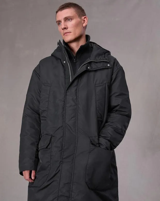 Jackets and Coats Men Rag and Bone Clint Duffle Coat Black